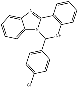 387371-80-4 6-(4-chlorophenyl)-5,6-dihydrobenzo[4,5]imidazo[1,2-c]quinazoline