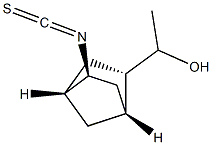 Bicyclo[2.2.1]heptane-2-methanol, 5-isothiocyanato--alpha--methyl-, (1R,2S,4R,5S)-rel- (9CI) Structure