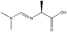 L-Alanine,N-[(dimethylamino)methylene]-,[N(E)]-(9CI) Structure