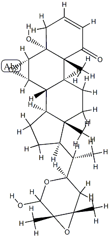 (22R,24S,25S,26R)-6α,7α:22,26:24,25-Triepoxy-5,26-dihydroxy-5α-ergost-2-en-1-one|