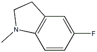 1H-Indole,5-fluoro-2,3-dihydro-1-methyl-(9CI) Structure