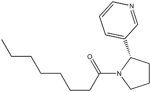 N-octanoylnornicotine,38854-10-3,结构式