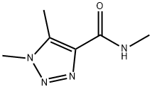 1H-1,2,3-Triazole-4-carboxamide,N,1,5-trimethyl-(9CI) Struktur