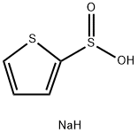 2-Thiophenesulfinicacid, sodium salt (1:1) Structure