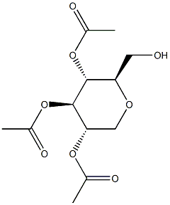 1,5-Anhydro-D-glucitol 2,3,4-triacetate 结构式