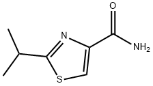 4-Thiazolecarboxamide,2-(1-methylethyl)-(9CI) Structure