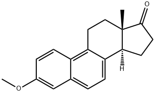 3-メトキシエストラ-1,3,5,7,9-ペンタエン-17-オン 化学構造式