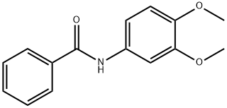 N-(3,4-Dimethoxyphenyl)benzamide,39078-05-2,结构式