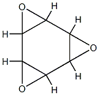 (1α,2α,4α,5α,7α,8α)-3,6,9-トリオキサテトラシクロ[6.1.0.02,4.05,7]ノナン 化学構造式
