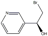 (S)-2-溴-1-(吡啶-3-基)乙烷-1-醇,391902-10-6,结构式