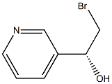 (R)-2-溴-1-(吡啶-3-基)乙烷-1-醇, 391906-07-3, 结构式