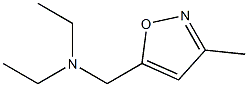 5-Isoxazolemethanamine,N,N-diethyl-3-methyl-(9CI) 结构式