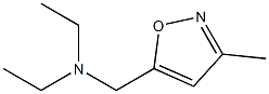 5-Isoxazolemethanamine,N,N-diethyl-3-methyl-(9CI),392312-40-2,结构式