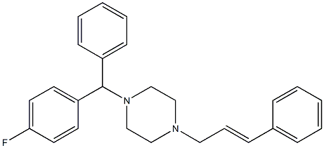 Flunarizine EP Impurity B Struktur