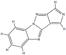 Pyrrolo[3,4:3,4]pyrazolo[1,5-a]benzimidazole (9CI) Structure