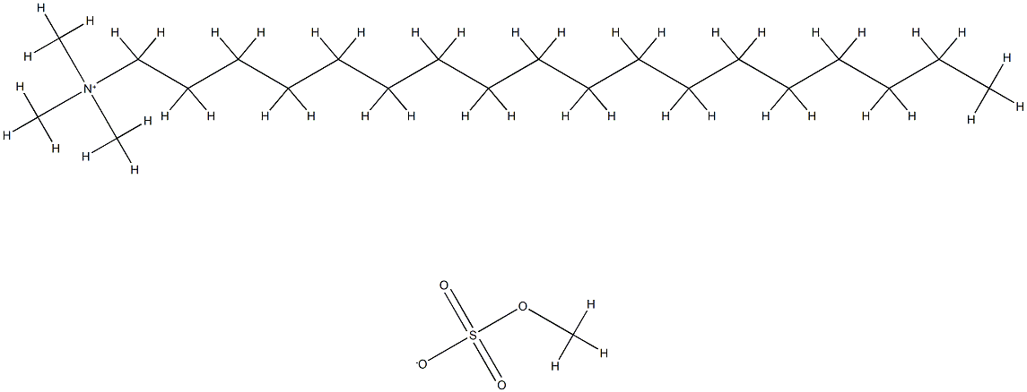 Stearyltrimonium methosulfate Structure