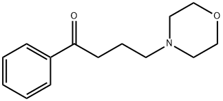 γ-モルホリノブチロフェノン 化学構造式