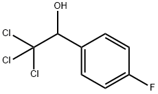 BenzeneMethanol, 4-fluoro-.alpha.-(trichloroMethyl)-,394-56-9,结构式