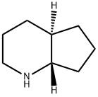 rel-(4aα*,7aβ*)-オクタヒドロ-1H-シクロペンタ[b]ピリジン 化学構造式