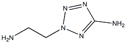2H-Tetrazole-2-ethanamine,5-amino-(9CI) Struktur