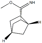 Bicyclo[2.2.1]heptane-2-carboximidic acid, methyl ester, (1R,2S,4S)-rel- (9CI) Structure