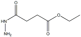 Butanedioic  acid,  monoethyl  ester,  hydrazide  (9CI) Structure