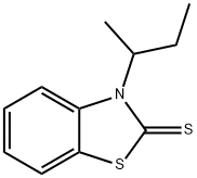 2(3H)-Benzothiazolethione,3-(1-methylpropyl)-(9CI),39543-15-2,结构式