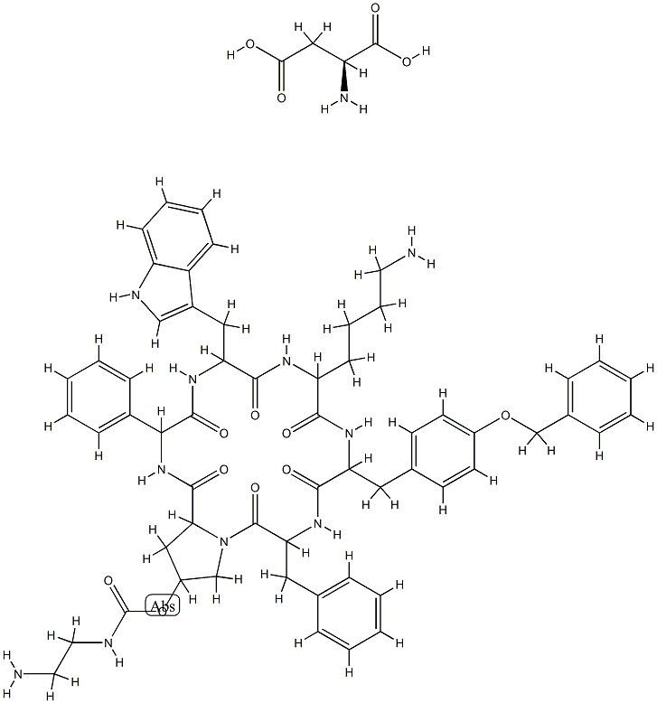 Pasireotide (for the salt) Structure