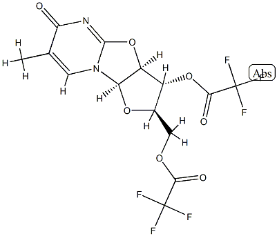 39687-14-4 Trifluoroacetic acid [(2R)-2,3,3aβ,9aβ-tetrahydro-7-methyl-6-oxo-3β-[(trifluoroacetyl)oxy]-6H-furo[2',3':4,5]oxazolo[3,2-a]pyrimidin-2α-yl]methyl ester