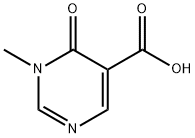 5-Pyrimidinecarboxylicacid,1,6-dihydro-1-methyl-6-oxo-(9CI) 化学構造式