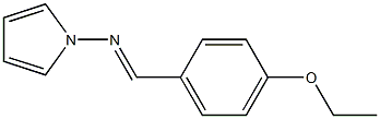 1H-Pyrrol-1-amine,N-[(4-ethoxyphenyl)methylene]-(9CI) Structure