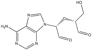 (αR)-6-Amino-α-[(1R)-1-formyl-2-hydroxyethoxy]-9H-purine-9-acetaldehyde|