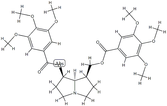 [(1S,7R,8R)-7-(3,4,5-trimethoxybenzoyl)oxy-2,3,5,6,7,8-hexahydro-1H-py rrolizin-1-yl]methyl 3,4,5-trimethoxybenzoate|