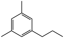 1,3-dimethyl-5-propylbenzene 结构式