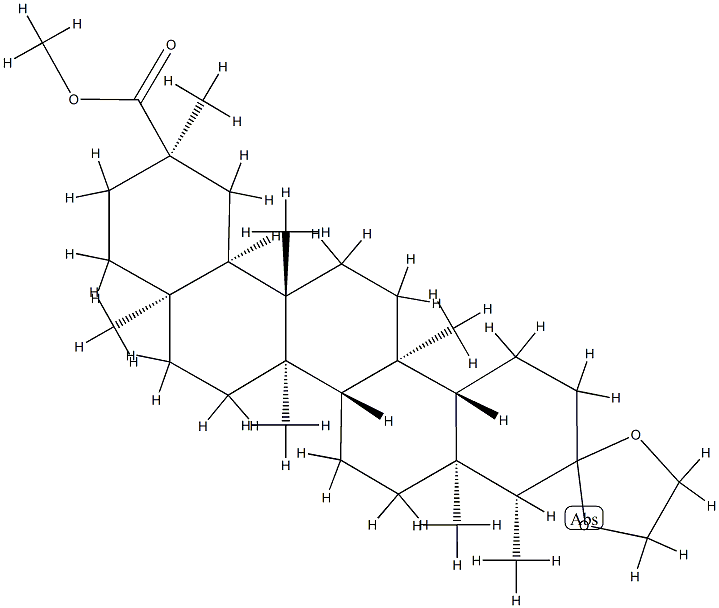 39903-14-5 3,3-[1,2-Ethanediylbis(oxy)]-D:A-friedooleanan-29-oic acid methyl ester