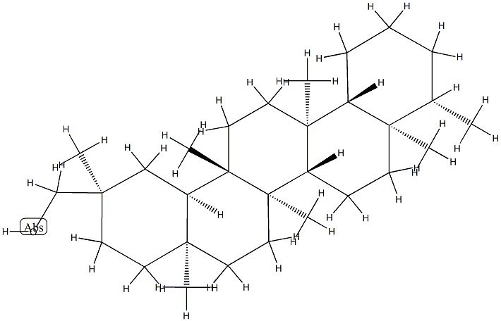 D:A-Friedooleanan-29-ol,39903-18-9,结构式