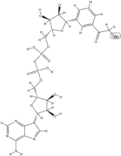 3-chloroacetylpyridine-adenine dinucleotide,39938-03-9,结构式