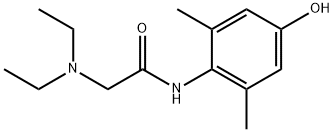 4-Hydroxylidocaine, 39942-41-1, 结构式