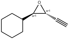Oxirane, 2-cyclohexyl-3-ethynyl-, (2R,3R)-rel- (9CI) Structure