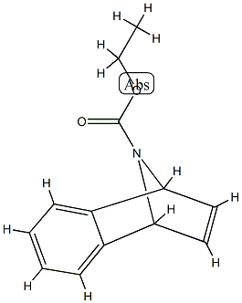 1,4-Epimino-1,4-dihydronaphthalene-9-carboxylic acid ethyl ester Struktur