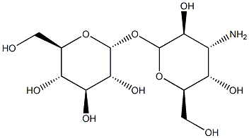 α-D-Glucopyranosyl 3-amino-3-deoxy-α-D-altropyranoside Struktur