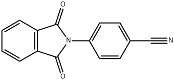 4-(1,3-dioxo-1,3-dihydro-2H-isoindol-2-yl)benzonitrile Struktur
