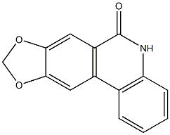 文殊兰定碱 结构式