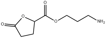 2-Furancarboxylicacid,tetrahydro-5-oxo-,3-aminopropylester(9CI),401461-42-5,结构式