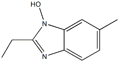 1H-Benzimidazole,2-ethyl-1-hydroxy-6-methyl-(9CI),402571-66-8,结构式