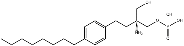 FTY720 (R)-Phosphate Struktur