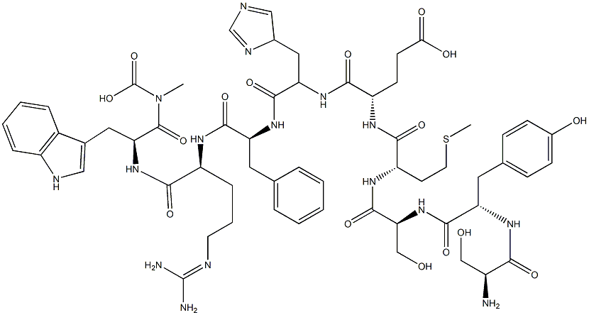 ACTH (1-10) 化学構造式