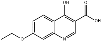 3-Quinolinecarboxylicacid,7-ethoxy-4-hydroxy-(9CI) Structure