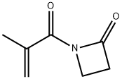 2-Azetidinone,1-(2-methyl-1-oxo-2-propenyl)-(9CI)|