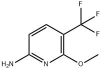 6-Methoxy-5-(trifluoroMethyl)pyridin-2-aMine Structure